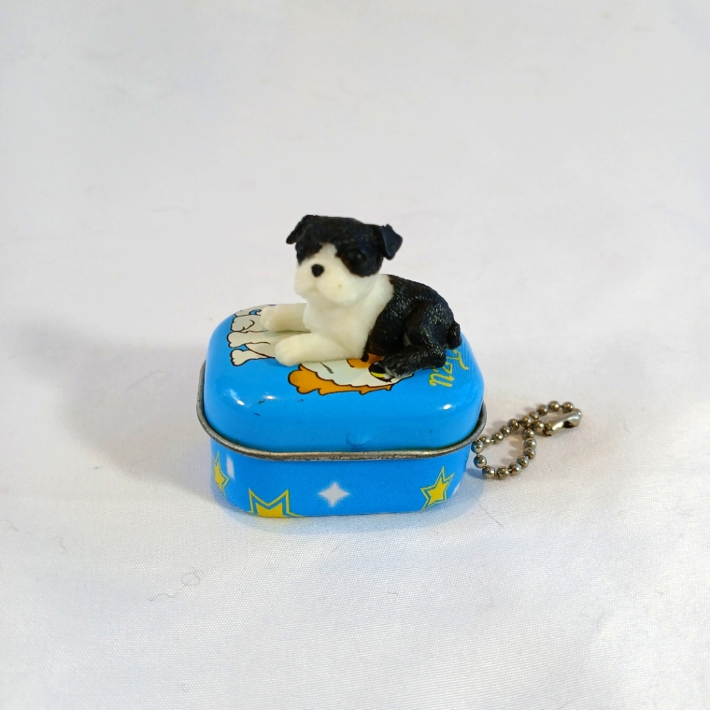 Puppy Palz Tin w/ PVC Toy Shih Tzu Key Chain